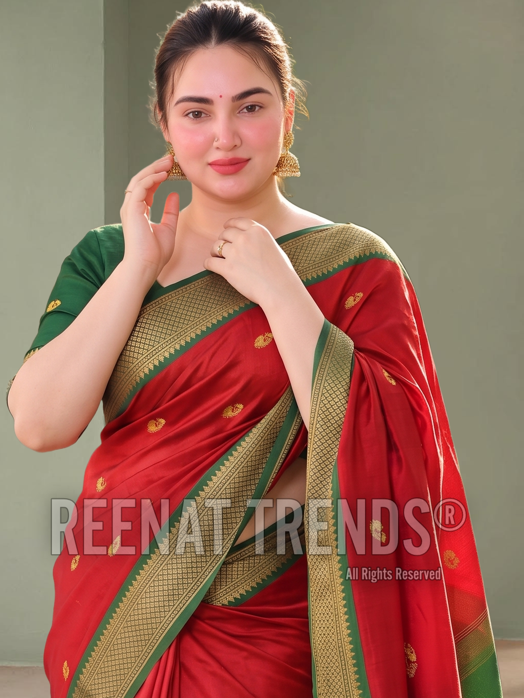 Premium Paithani Cotton Silk Saree