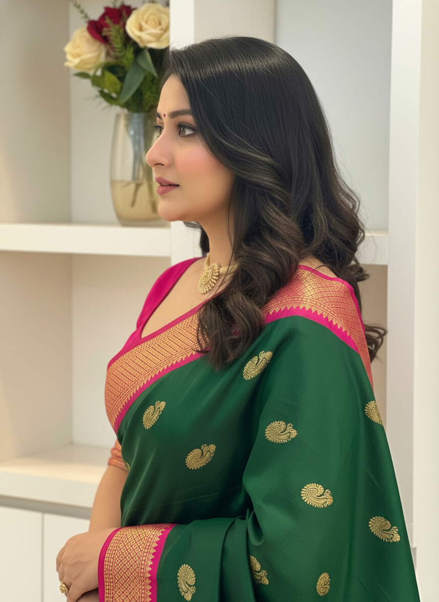 Bottle Green Rani