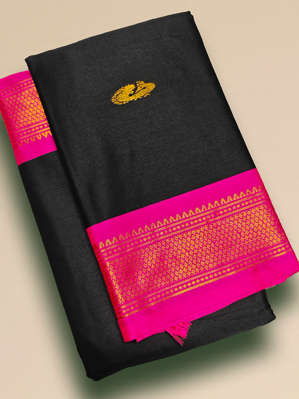 Trendy Designer Zari Woven Cotton Silk Saree With Unstiched Blouse Peice